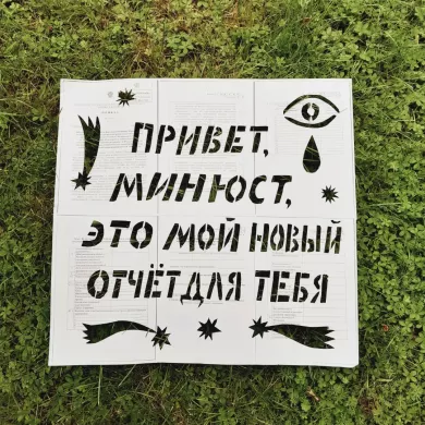Отчет в Минюст, предоставленный Дарьей Апахончич / Личные соцсети
