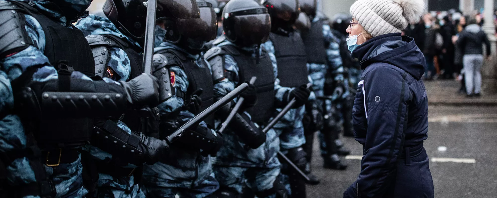 Пресечение мирных протестов января-февраля 2021 года в России | ОВД-Инфо