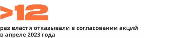 Хроника политических преследований в апреле 2023 года: главное | ОВД-Инфо