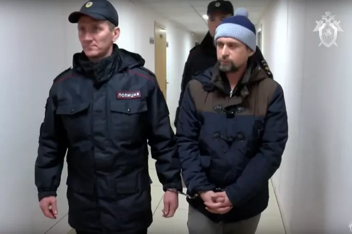 Алексей Вересов по пути в СК / Кадр из видео СК